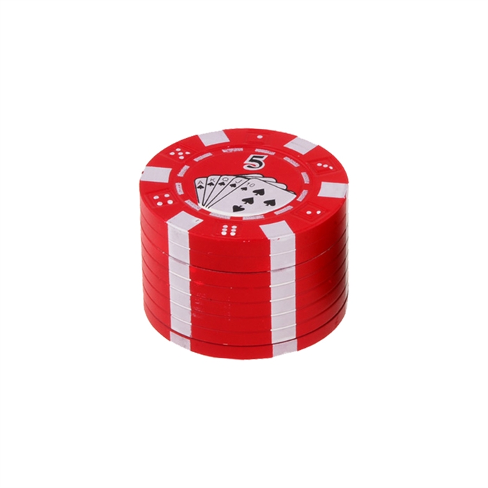 Grinder 3 dele Poker Chip diameter 40mm